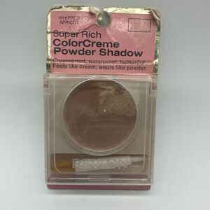 Revlon Super Rich Color Crème Powder Shadow Eye Shadow Whipped Apricot Vtg Rare